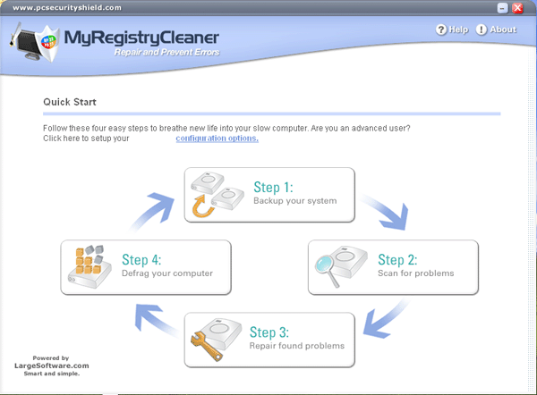 MyRegistryCleaner Screenshot